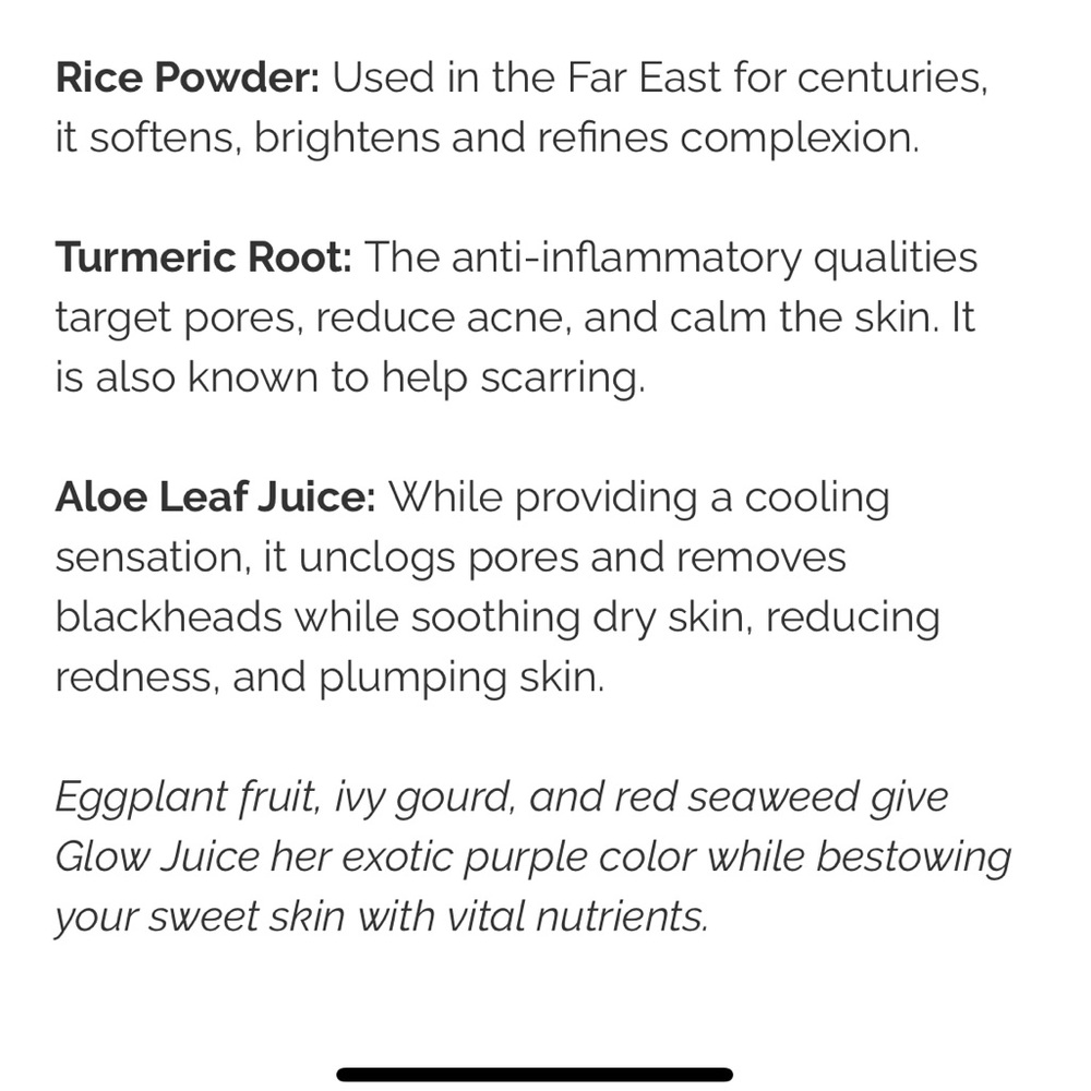 NWT🧖‍♀️ Earth Harbor GLOW JUICE Refining Enzyme Mask - Picture 6 of 6